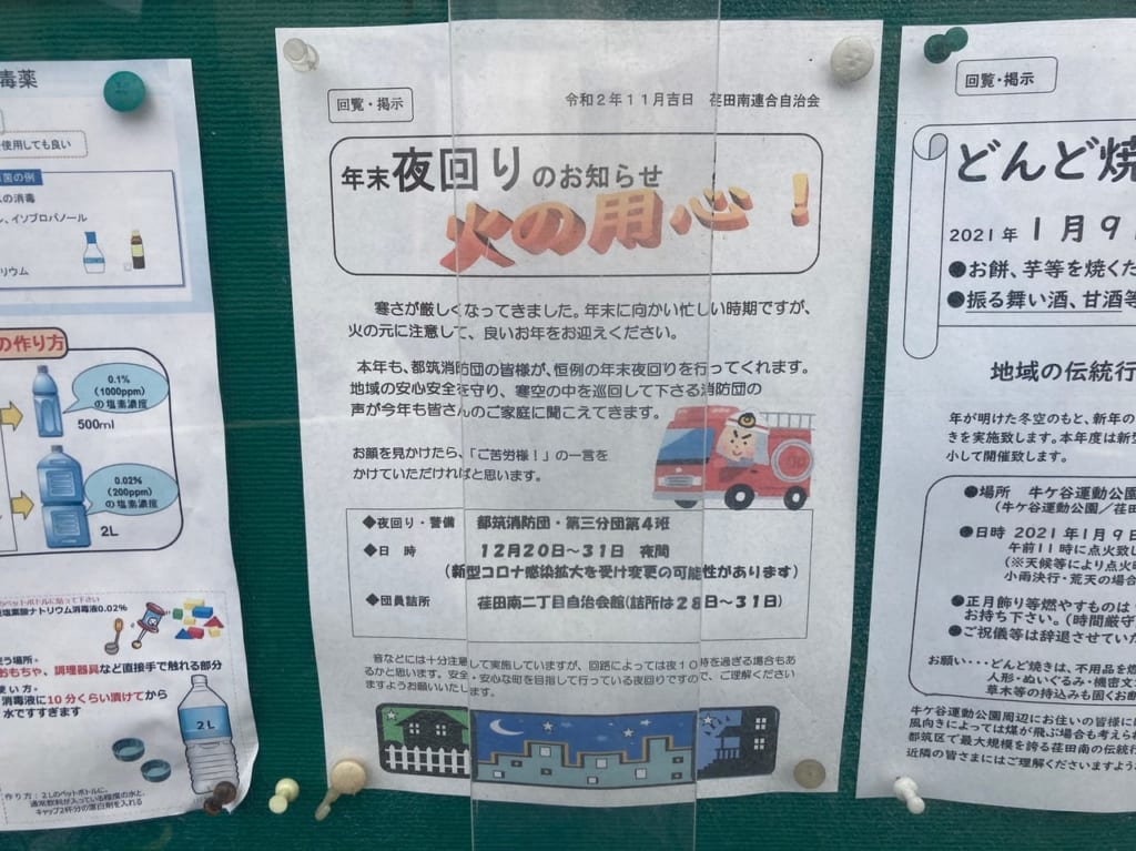 火の用心